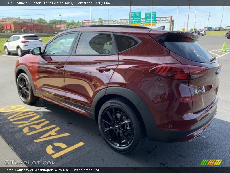 Gemstone Red / Black 2019 Hyundai Tucson Night Edition AWD