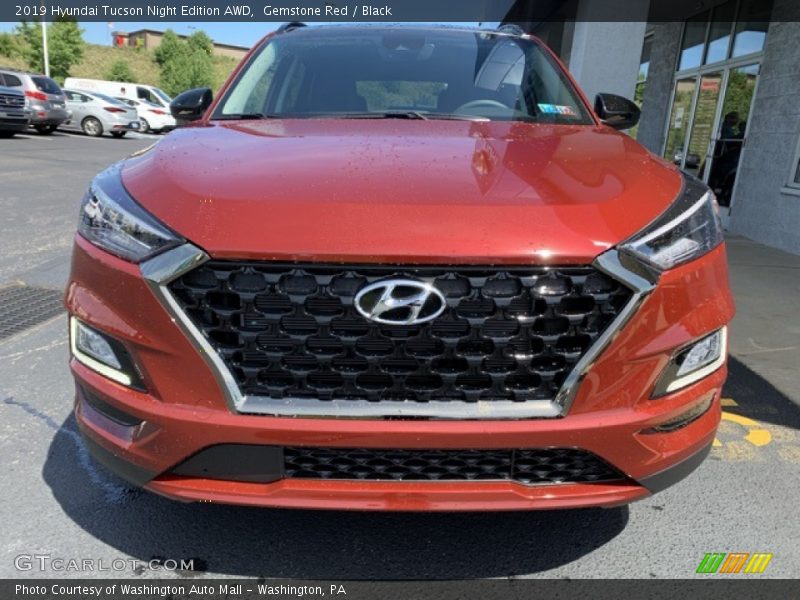 Gemstone Red / Black 2019 Hyundai Tucson Night Edition AWD