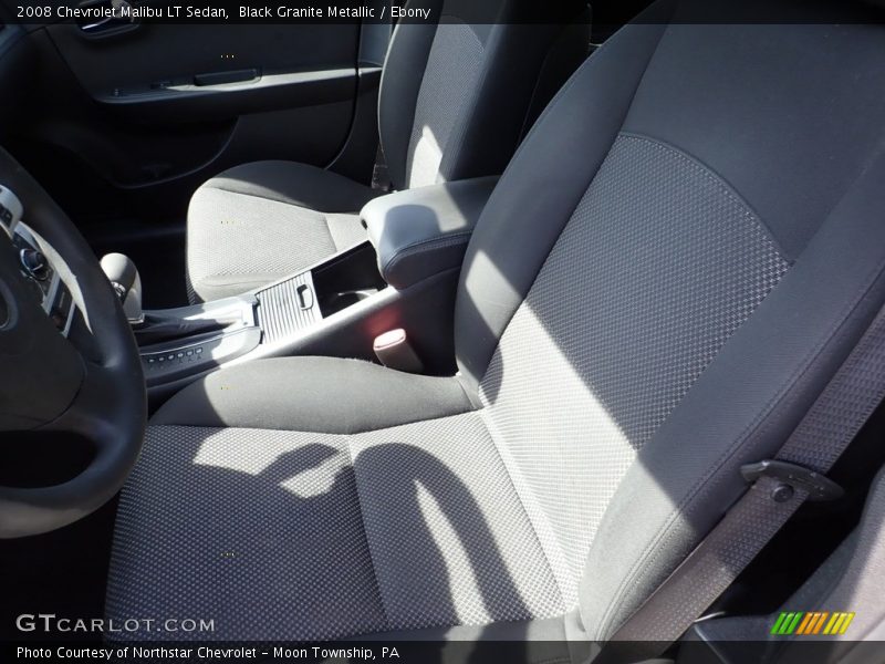 Black Granite Metallic / Ebony 2008 Chevrolet Malibu LT Sedan