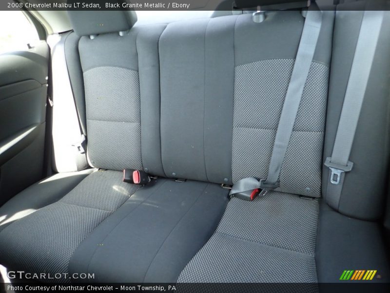 Black Granite Metallic / Ebony 2008 Chevrolet Malibu LT Sedan