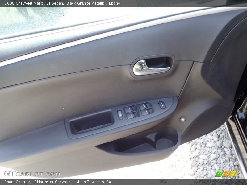 Black Granite Metallic / Ebony 2008 Chevrolet Malibu LT Sedan