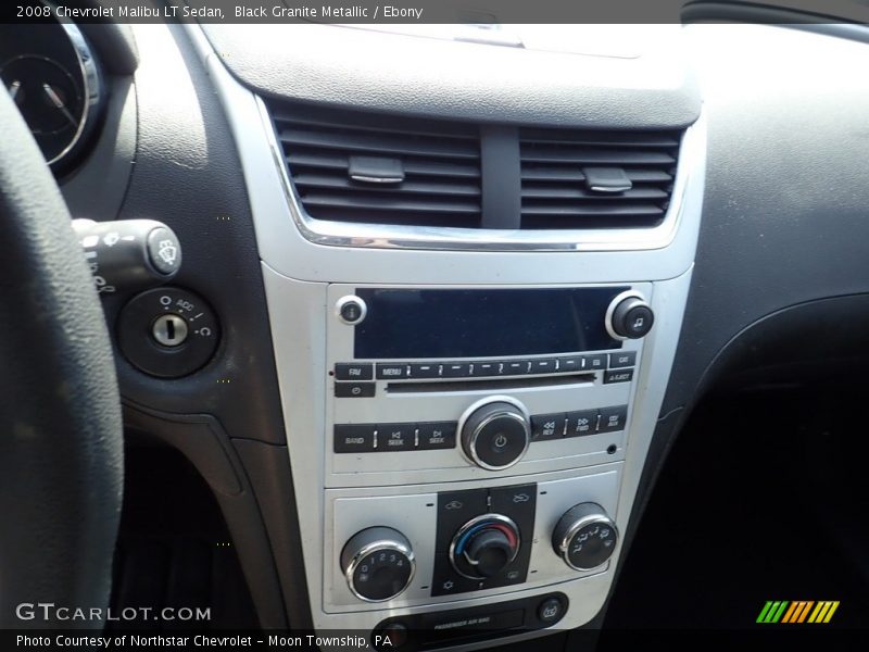 Black Granite Metallic / Ebony 2008 Chevrolet Malibu LT Sedan