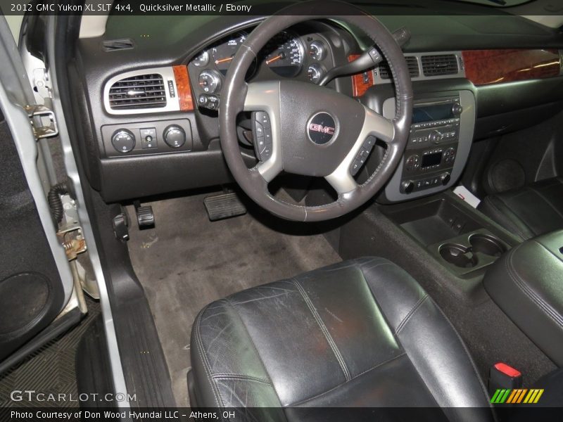 Quicksilver Metallic / Ebony 2012 GMC Yukon XL SLT 4x4