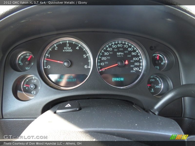 Quicksilver Metallic / Ebony 2012 GMC Yukon XL SLT 4x4