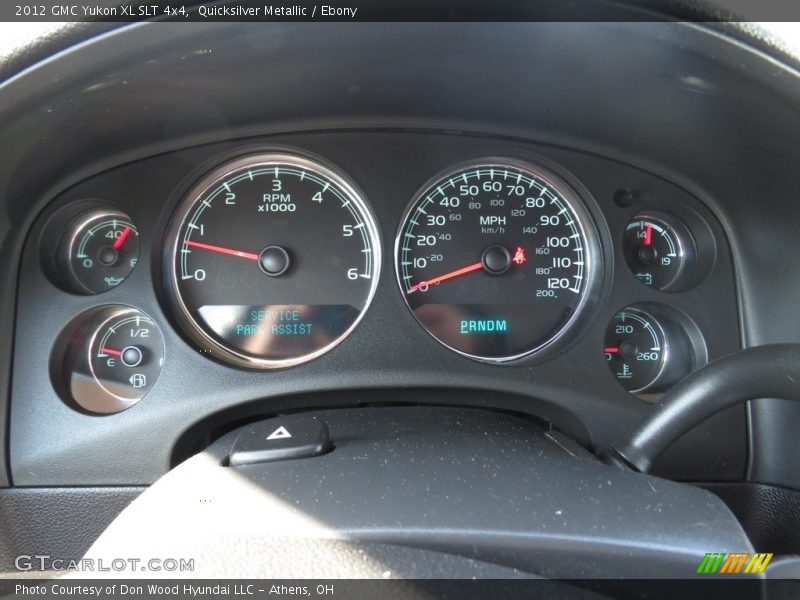 Quicksilver Metallic / Ebony 2012 GMC Yukon XL SLT 4x4