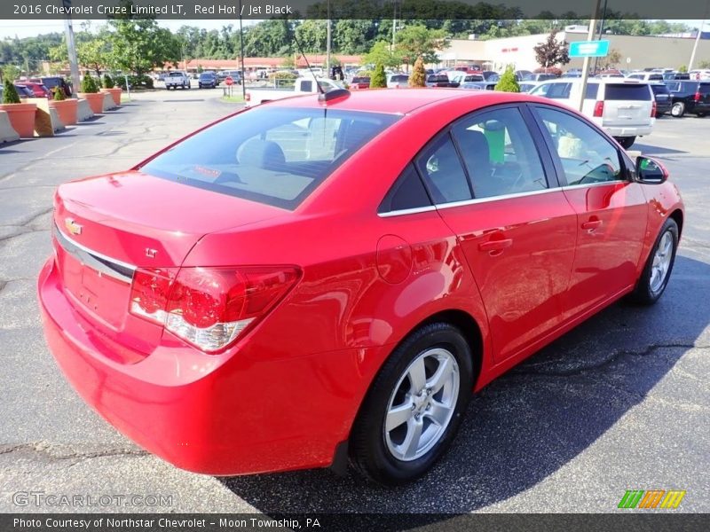Red Hot / Jet Black 2016 Chevrolet Cruze Limited LT