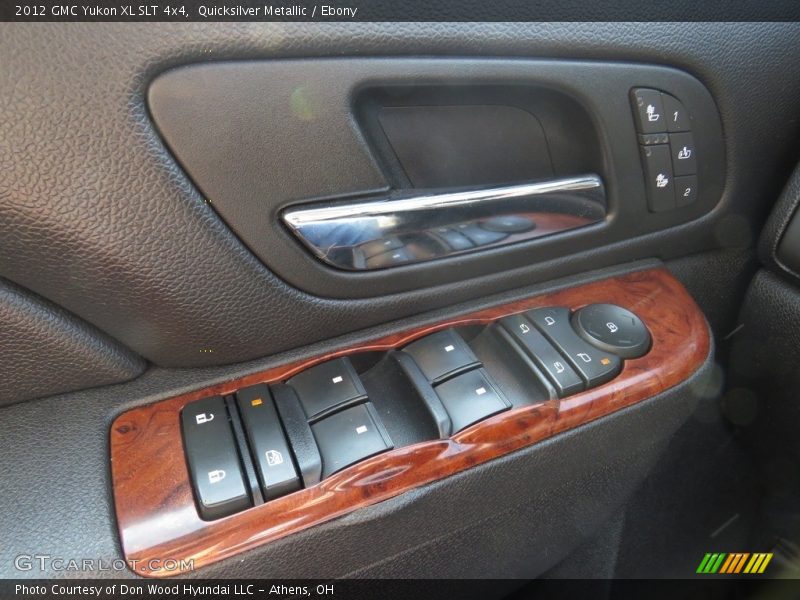 Quicksilver Metallic / Ebony 2012 GMC Yukon XL SLT 4x4