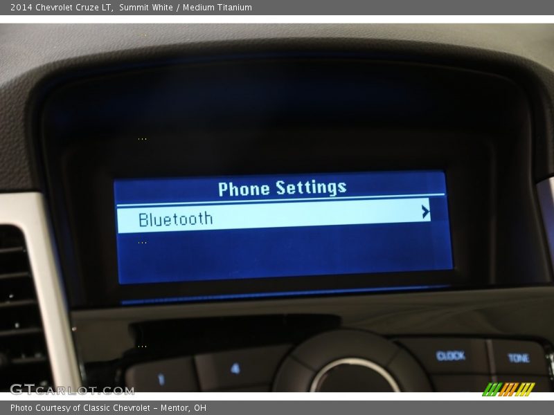 Summit White / Medium Titanium 2014 Chevrolet Cruze LT