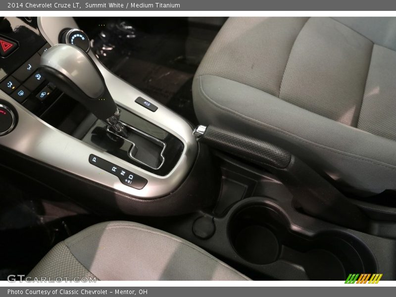 Summit White / Medium Titanium 2014 Chevrolet Cruze LT