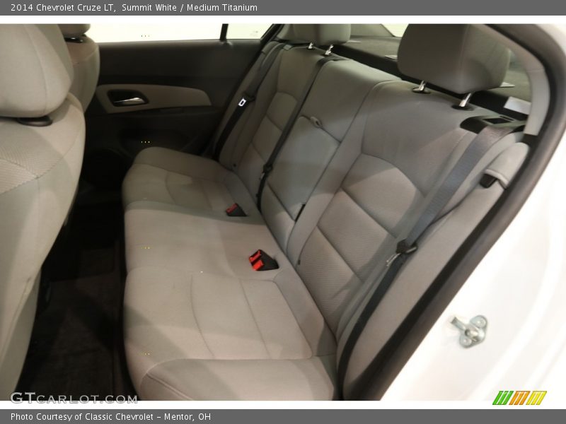 Summit White / Medium Titanium 2014 Chevrolet Cruze LT