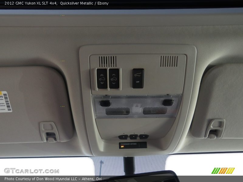 Quicksilver Metallic / Ebony 2012 GMC Yukon XL SLT 4x4