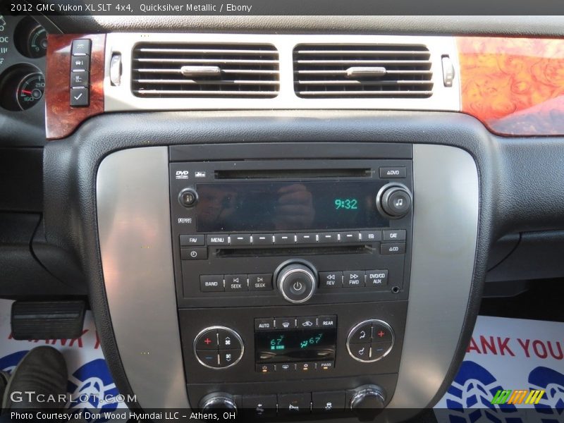 Quicksilver Metallic / Ebony 2012 GMC Yukon XL SLT 4x4