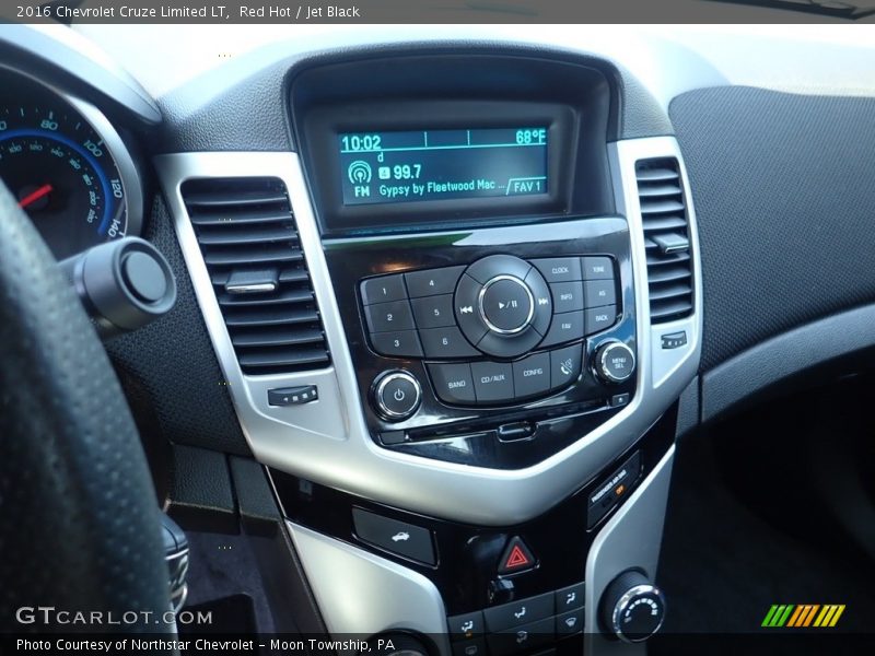 Red Hot / Jet Black 2016 Chevrolet Cruze Limited LT