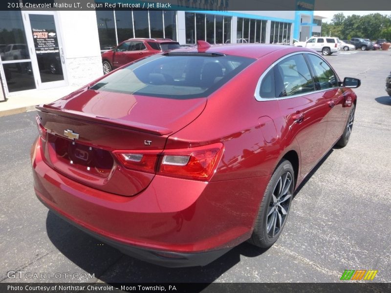 Cajun Red Tintcoat / Jet Black 2018 Chevrolet Malibu LT