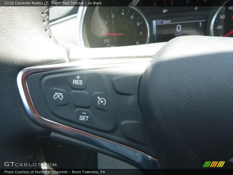 Cajun Red Tintcoat / Jet Black 2018 Chevrolet Malibu LT