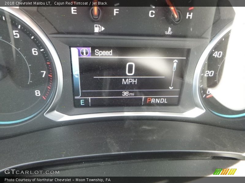 Cajun Red Tintcoat / Jet Black 2018 Chevrolet Malibu LT