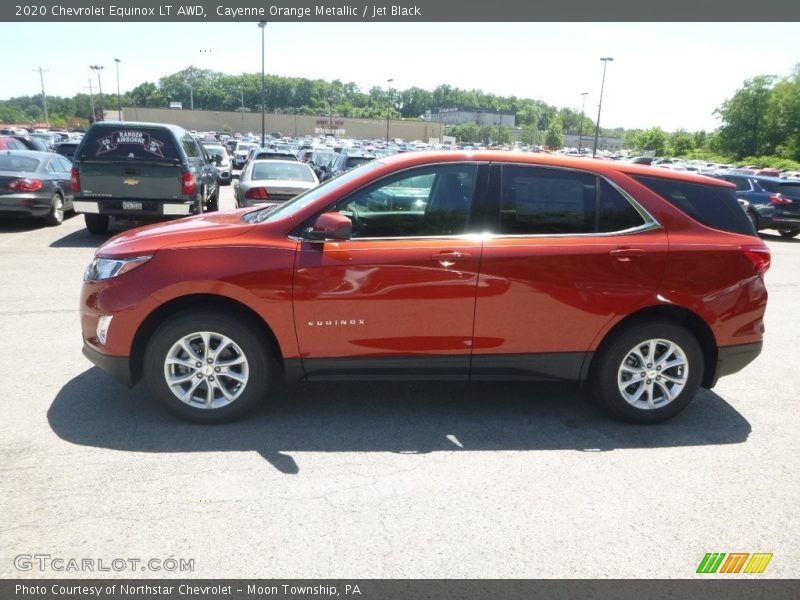  2020 Equinox LT AWD Cayenne Orange Metallic