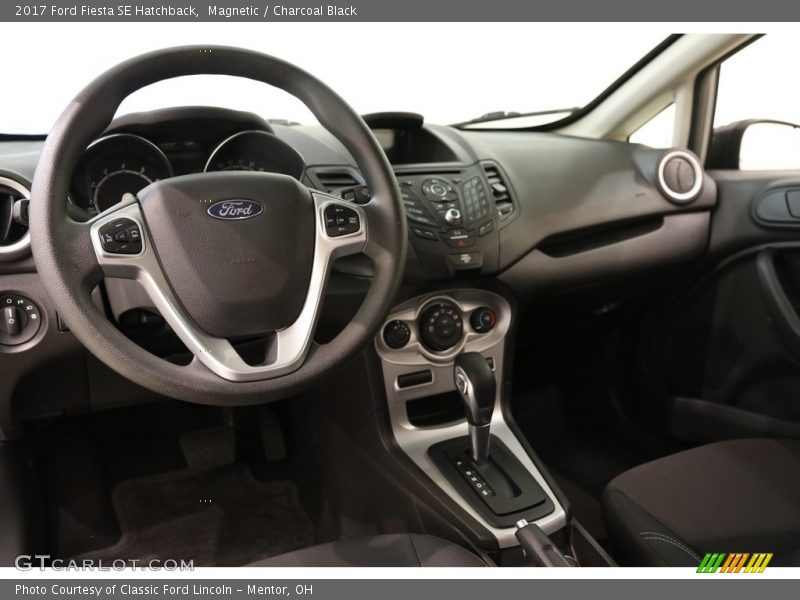 Magnetic / Charcoal Black 2017 Ford Fiesta SE Hatchback