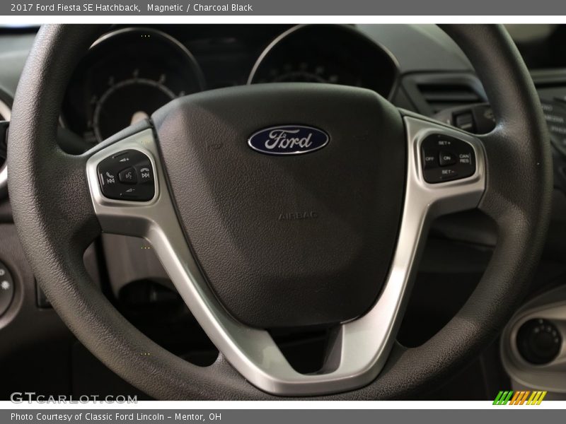 Magnetic / Charcoal Black 2017 Ford Fiesta SE Hatchback