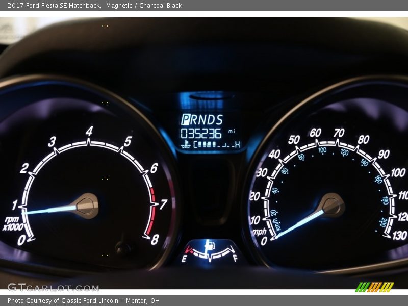 Magnetic / Charcoal Black 2017 Ford Fiesta SE Hatchback