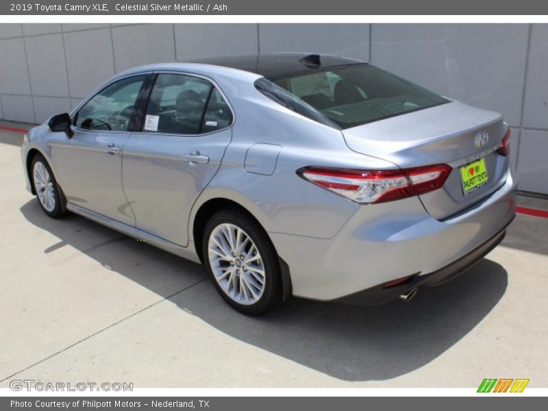 Celestial Silver Metallic / Ash 2019 Toyota Camry XLE