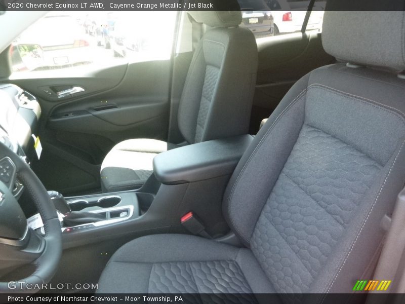 Cayenne Orange Metallic / Jet Black 2020 Chevrolet Equinox LT AWD
