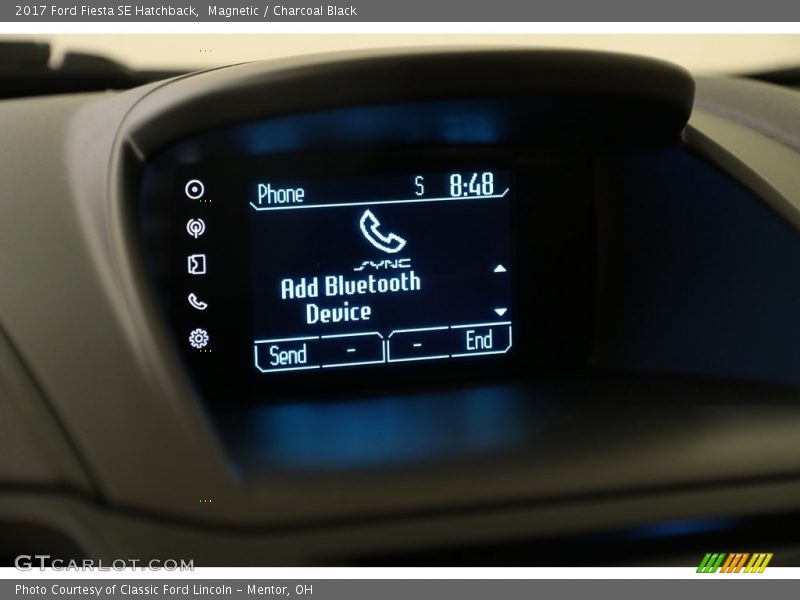 Magnetic / Charcoal Black 2017 Ford Fiesta SE Hatchback