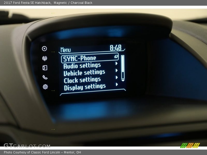 Magnetic / Charcoal Black 2017 Ford Fiesta SE Hatchback
