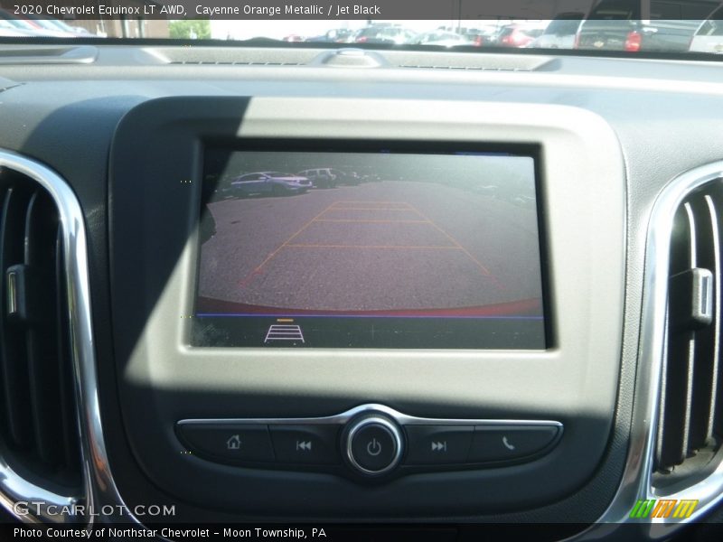 Cayenne Orange Metallic / Jet Black 2020 Chevrolet Equinox LT AWD