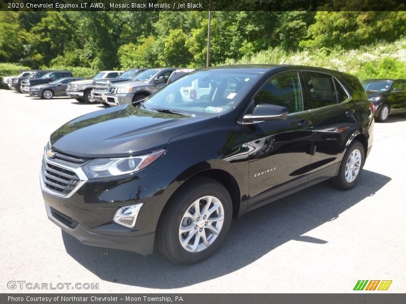 Mosaic Black Metallic / Jet Black 2020 Chevrolet Equinox LT AWD
