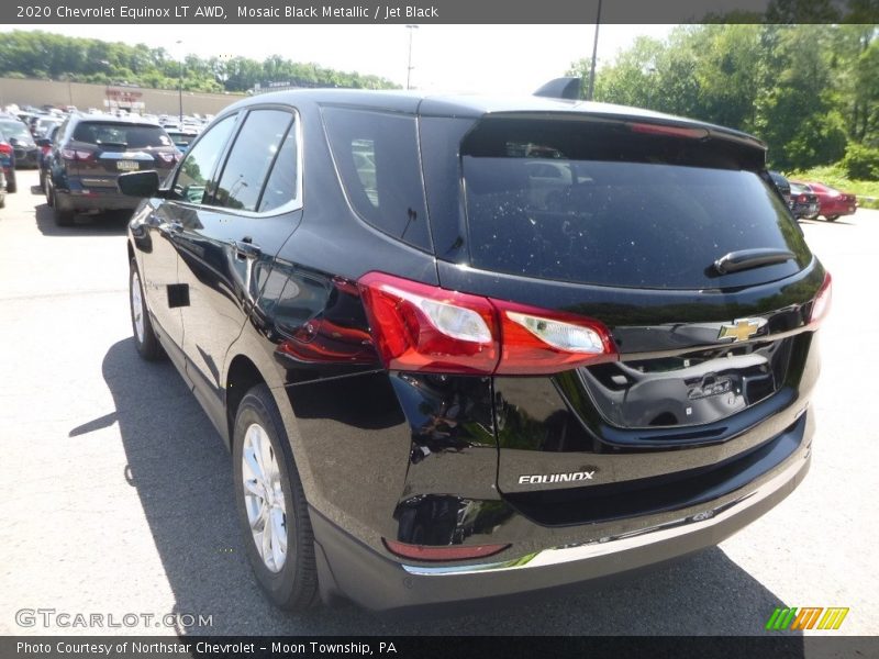 Mosaic Black Metallic / Jet Black 2020 Chevrolet Equinox LT AWD