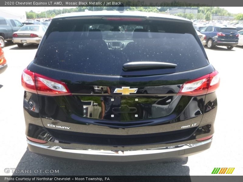 Mosaic Black Metallic / Jet Black 2020 Chevrolet Equinox LT AWD