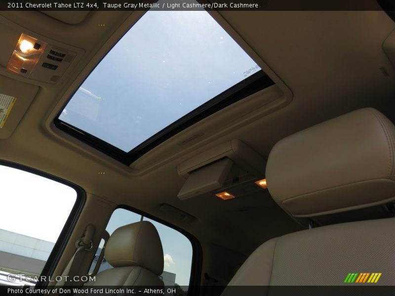 Taupe Gray Metallic / Light Cashmere/Dark Cashmere 2011 Chevrolet Tahoe LTZ 4x4