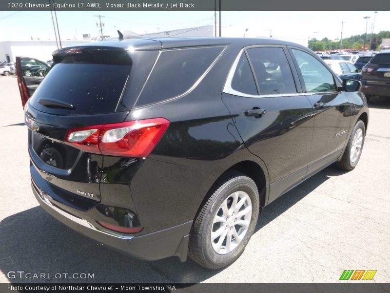 Mosaic Black Metallic / Jet Black 2020 Chevrolet Equinox LT AWD
