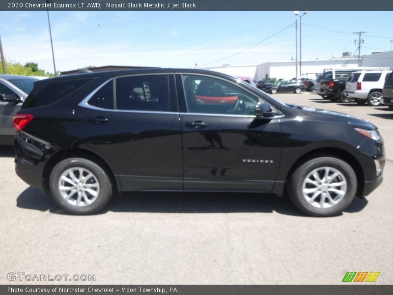 Mosaic Black Metallic / Jet Black 2020 Chevrolet Equinox LT AWD