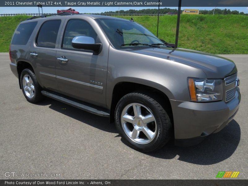 Taupe Gray Metallic / Light Cashmere/Dark Cashmere 2011 Chevrolet Tahoe LTZ 4x4