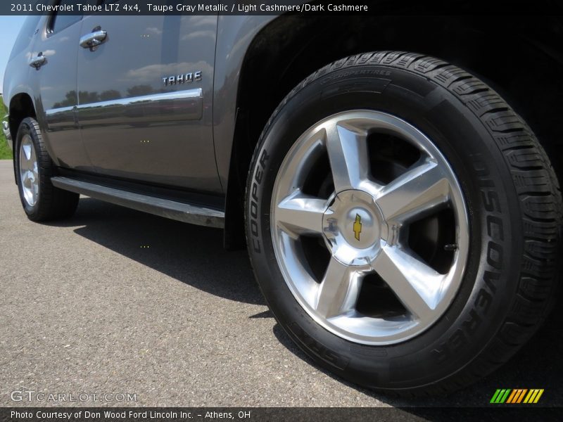 Taupe Gray Metallic / Light Cashmere/Dark Cashmere 2011 Chevrolet Tahoe LTZ 4x4