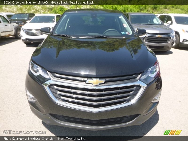 Mosaic Black Metallic / Jet Black 2020 Chevrolet Equinox LT AWD