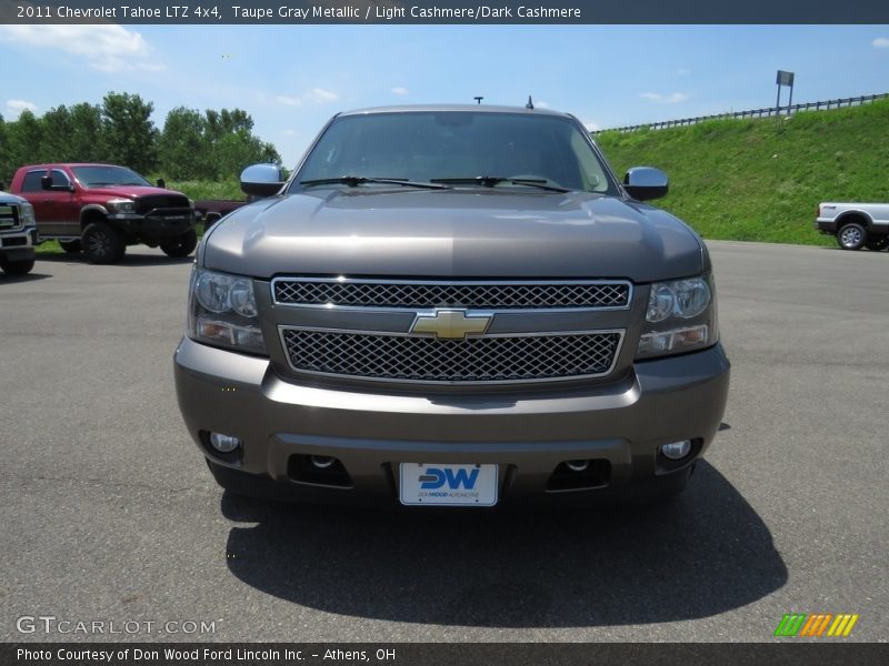 Taupe Gray Metallic / Light Cashmere/Dark Cashmere 2011 Chevrolet Tahoe LTZ 4x4