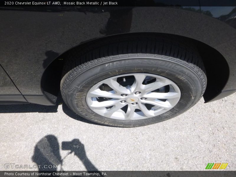 Mosaic Black Metallic / Jet Black 2020 Chevrolet Equinox LT AWD