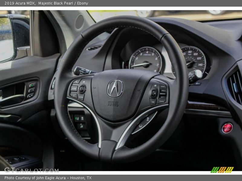 Majestic Black Pearl / Ebony 2019 Acura MDX