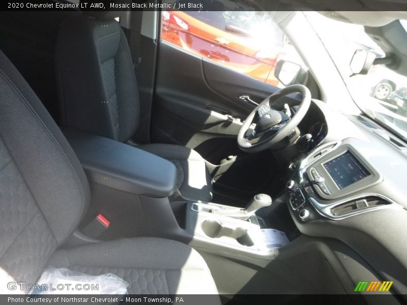 Mosaic Black Metallic / Jet Black 2020 Chevrolet Equinox LT AWD