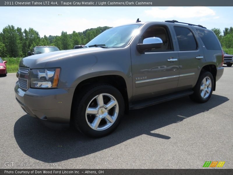 Taupe Gray Metallic / Light Cashmere/Dark Cashmere 2011 Chevrolet Tahoe LTZ 4x4