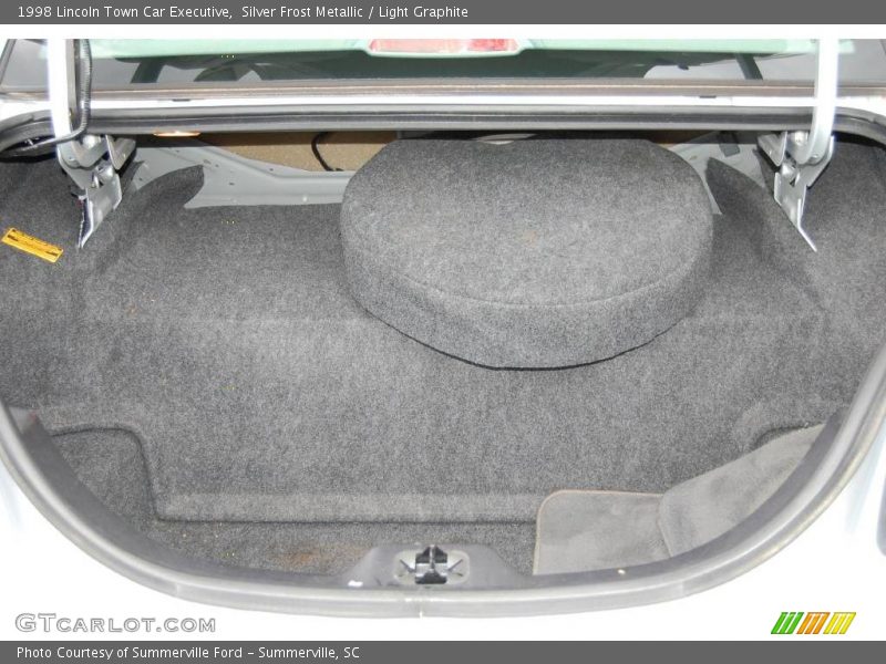 Silver Frost Metallic / Light Graphite 1998 Lincoln Town Car Executive