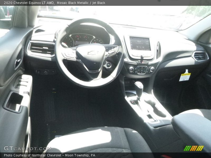 Mosaic Black Metallic / Jet Black 2020 Chevrolet Equinox LT AWD