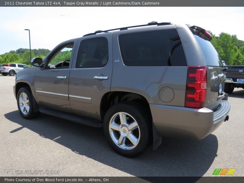 Taupe Gray Metallic / Light Cashmere/Dark Cashmere 2011 Chevrolet Tahoe LTZ 4x4