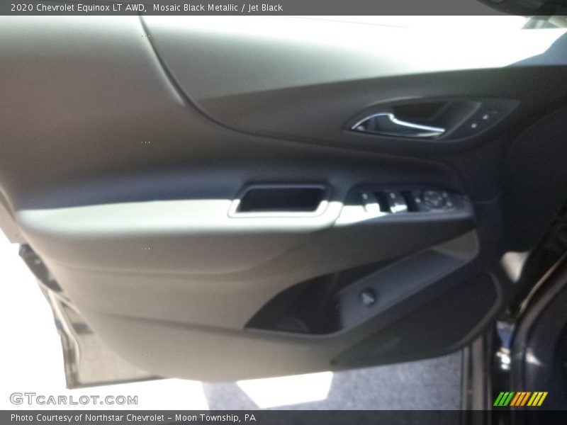 Mosaic Black Metallic / Jet Black 2020 Chevrolet Equinox LT AWD