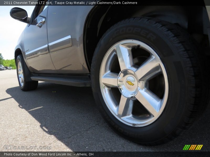 Taupe Gray Metallic / Light Cashmere/Dark Cashmere 2011 Chevrolet Tahoe LTZ 4x4