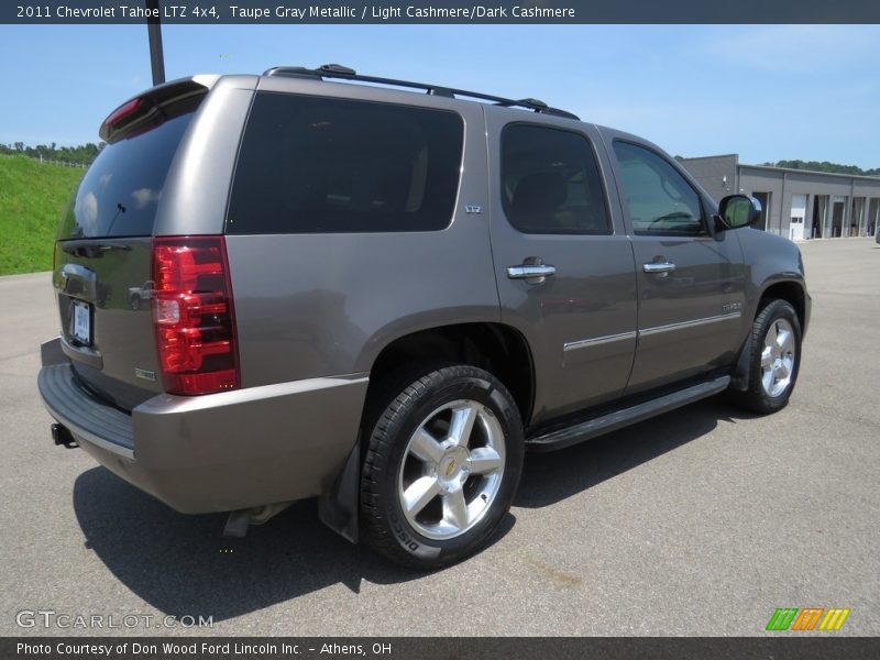 Taupe Gray Metallic / Light Cashmere/Dark Cashmere 2011 Chevrolet Tahoe LTZ 4x4