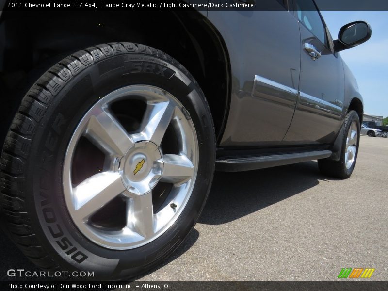 Taupe Gray Metallic / Light Cashmere/Dark Cashmere 2011 Chevrolet Tahoe LTZ 4x4